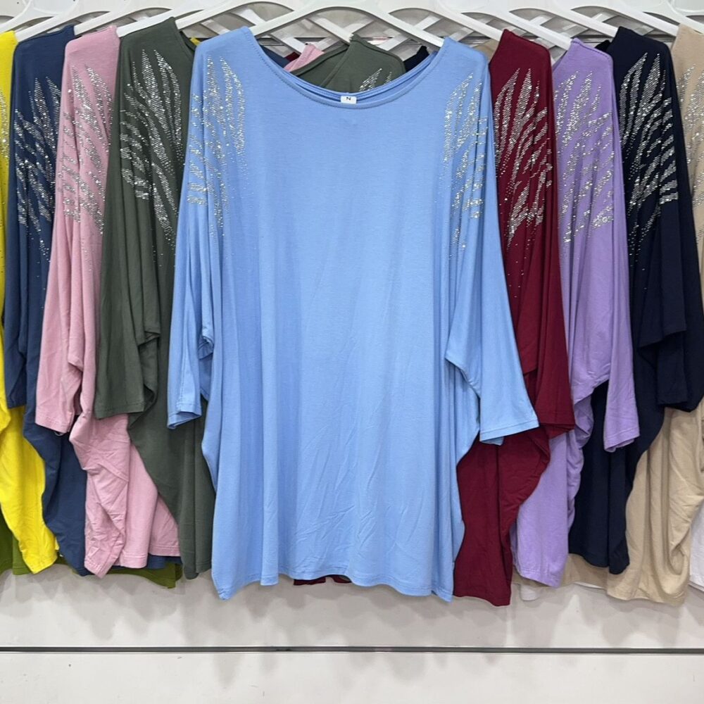 Maglia fili d'angelo in viscosa - nero