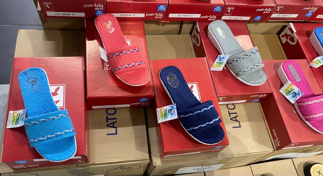 Pantofola patrizia spugna