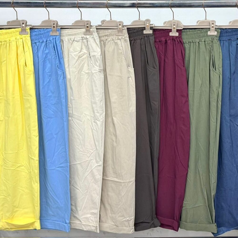 Pantalone carrettiere con tasche dietro in cotone qualità top - nero