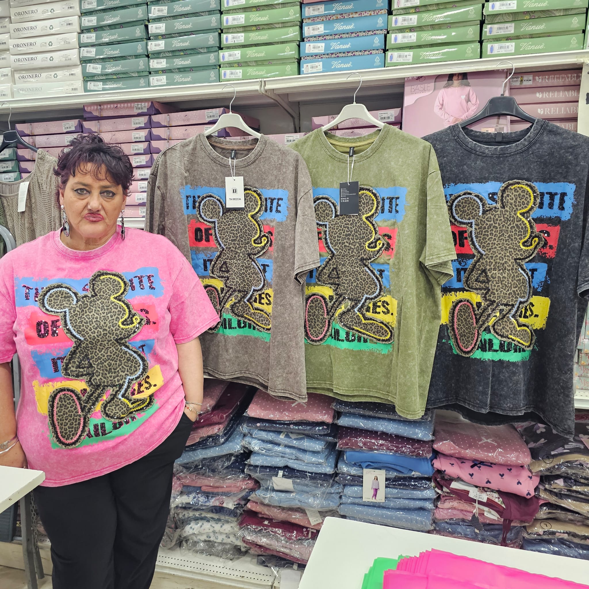 Maglia topino maculato