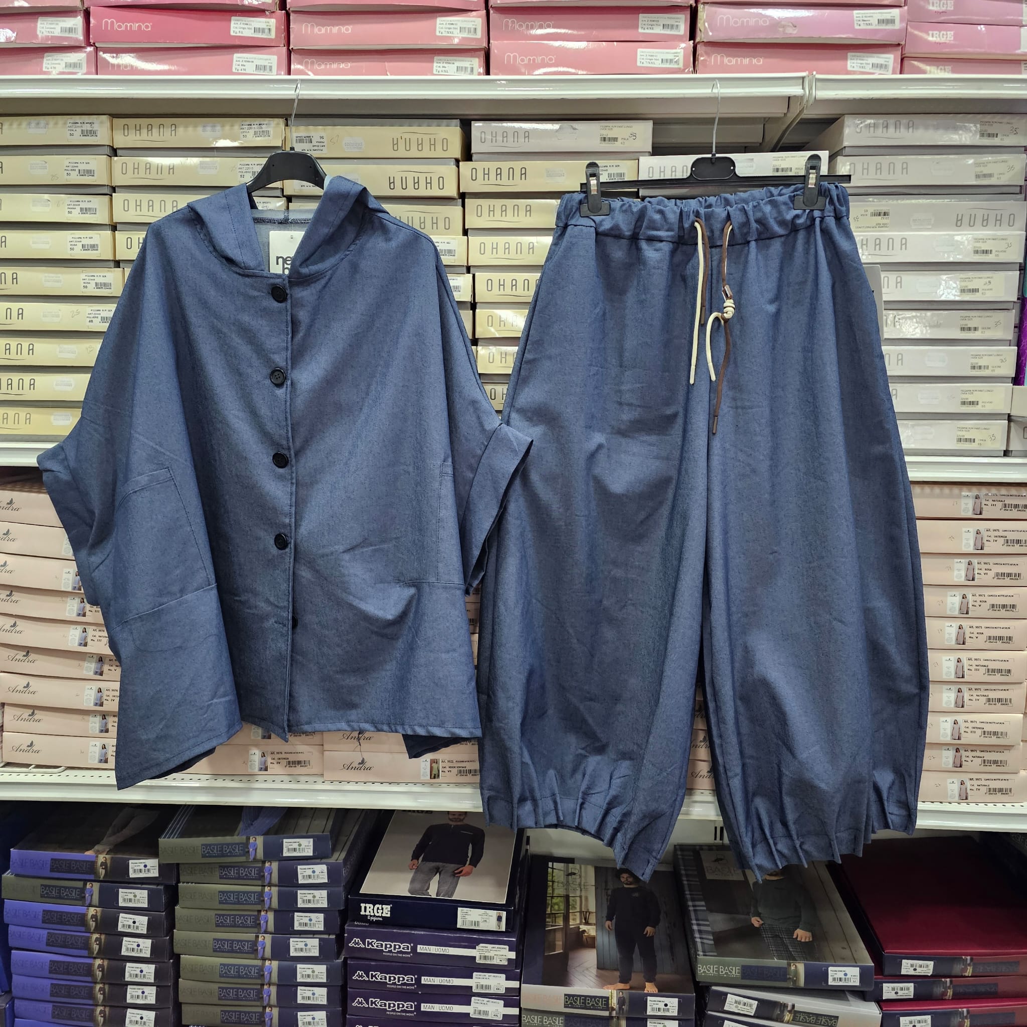 Completo jeans tg unica