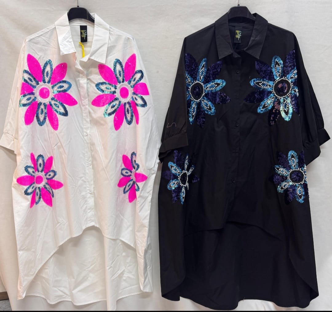 Camicione spolverino in puro cotone