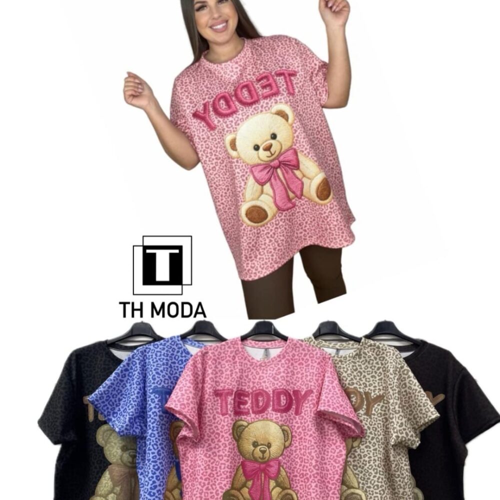 Maglia teddy fashion - nero