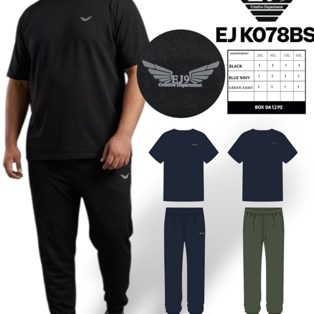 Tuta unisex in cotone - 5XL, blu