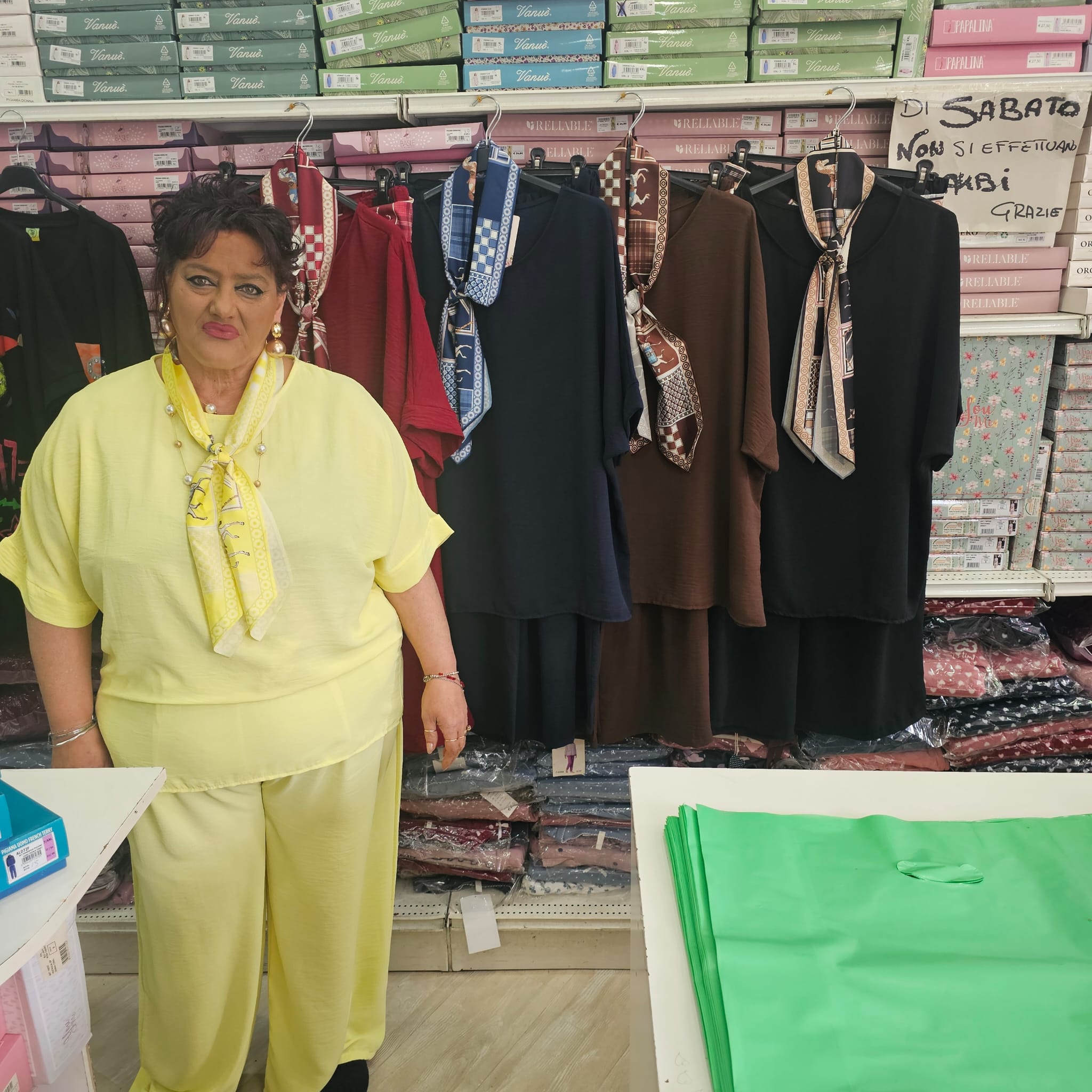 Completo crepé 4 pezzi