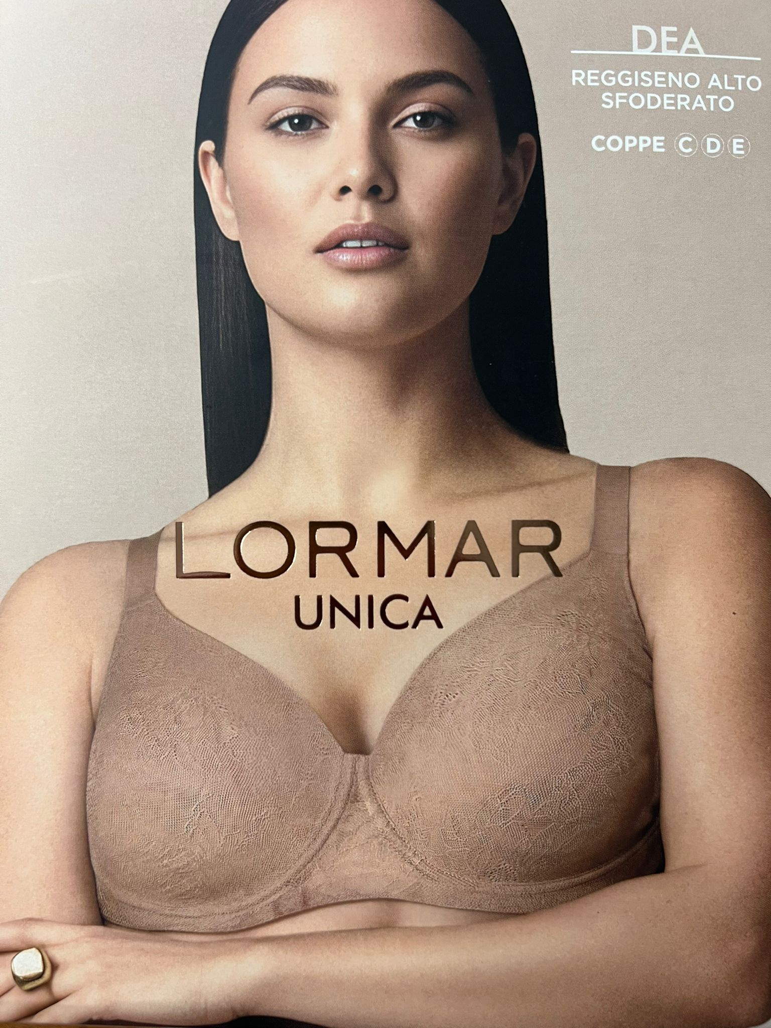 Reggiseno lormar unica comfort Coppa D
