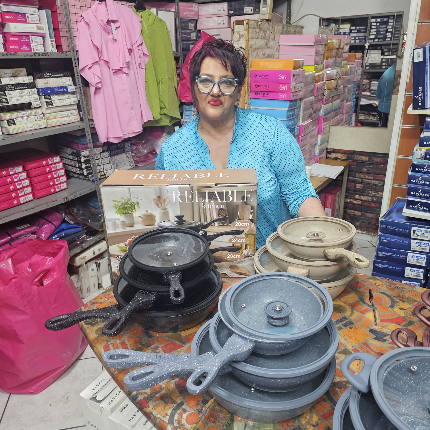 6 Padelle antiaderenti