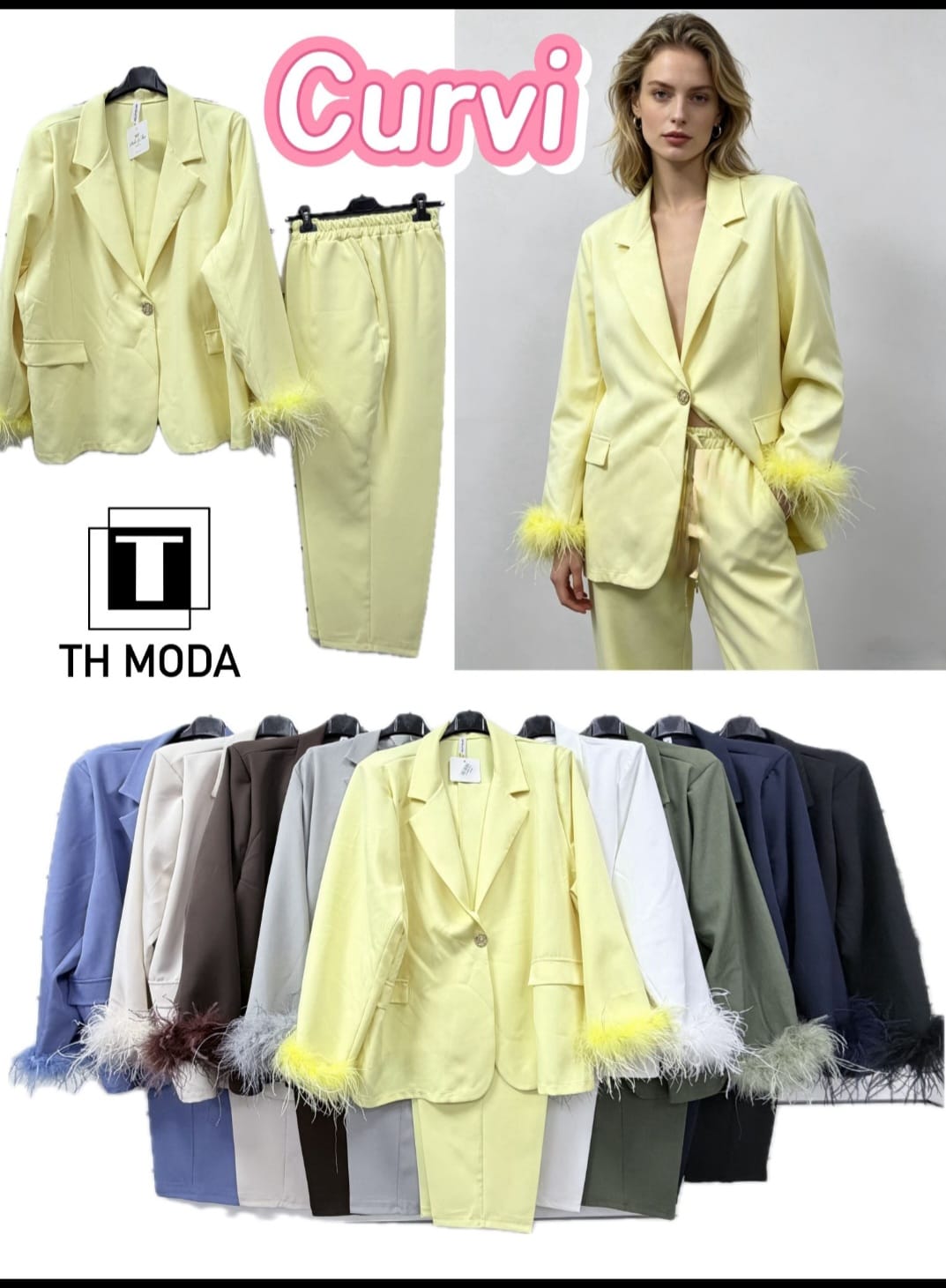 Tailleur produzione personalizzata in centimetri richiesti